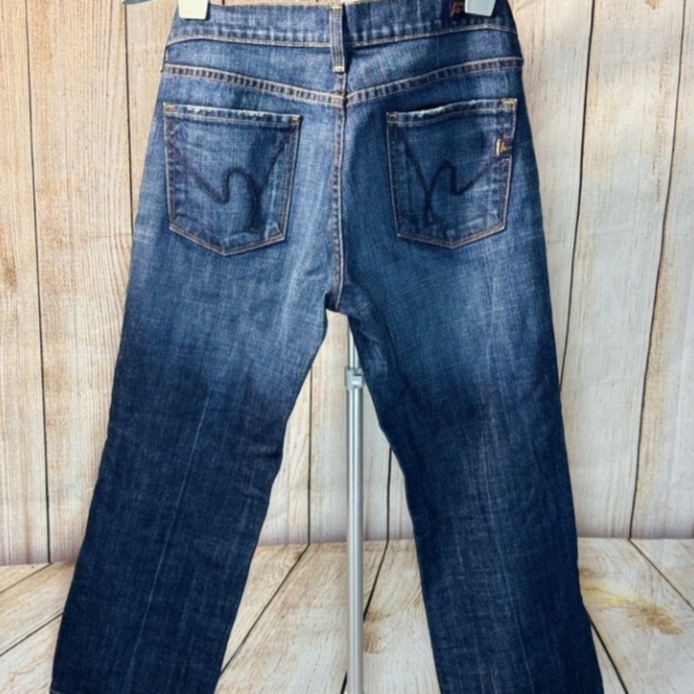Citizens of Humanity Kelly #063 Stretch Low Waist Cropped Jeans Size 28​ - Picture 2 of 13